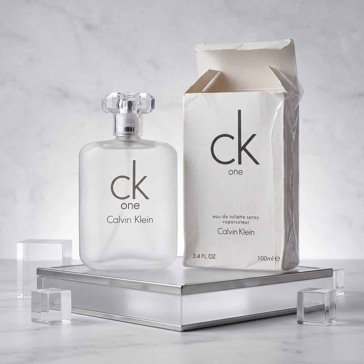 Calvin Klein CK One Eau De Toilette Spray Perfume – 100ml / 3.4 FL. OZ