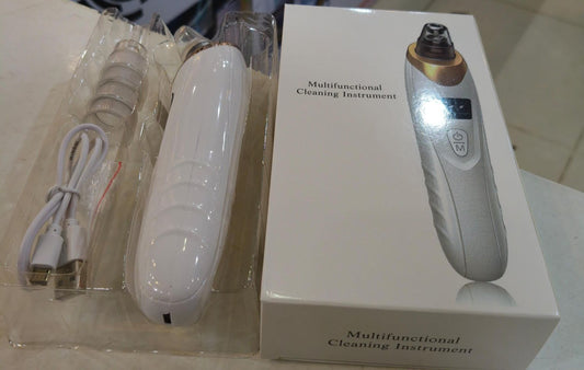 5 In 1 Blackhead Remover Machine Rechargeable Pore Cleaner - Skincare Device Designed For Pore Cleansing And Daily Beauty