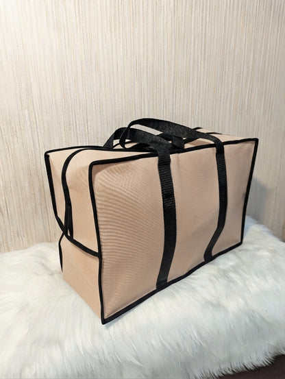TRAVEL BAG MADE UP FUSING 110GSM