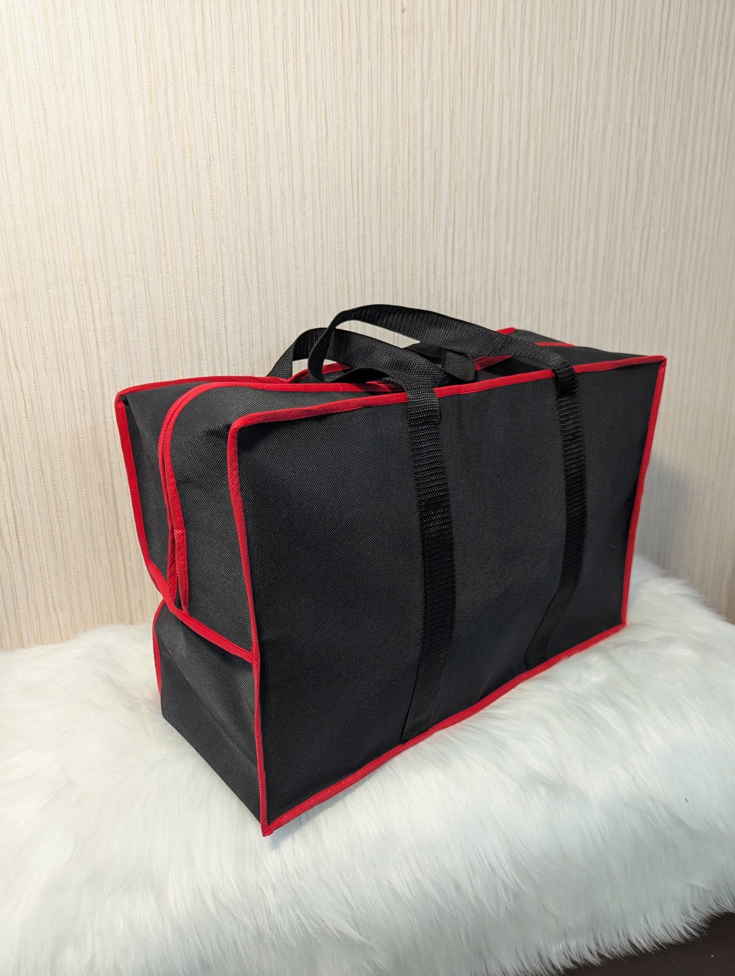 TRAVEL BAG MADE UP FUSING 110GSM